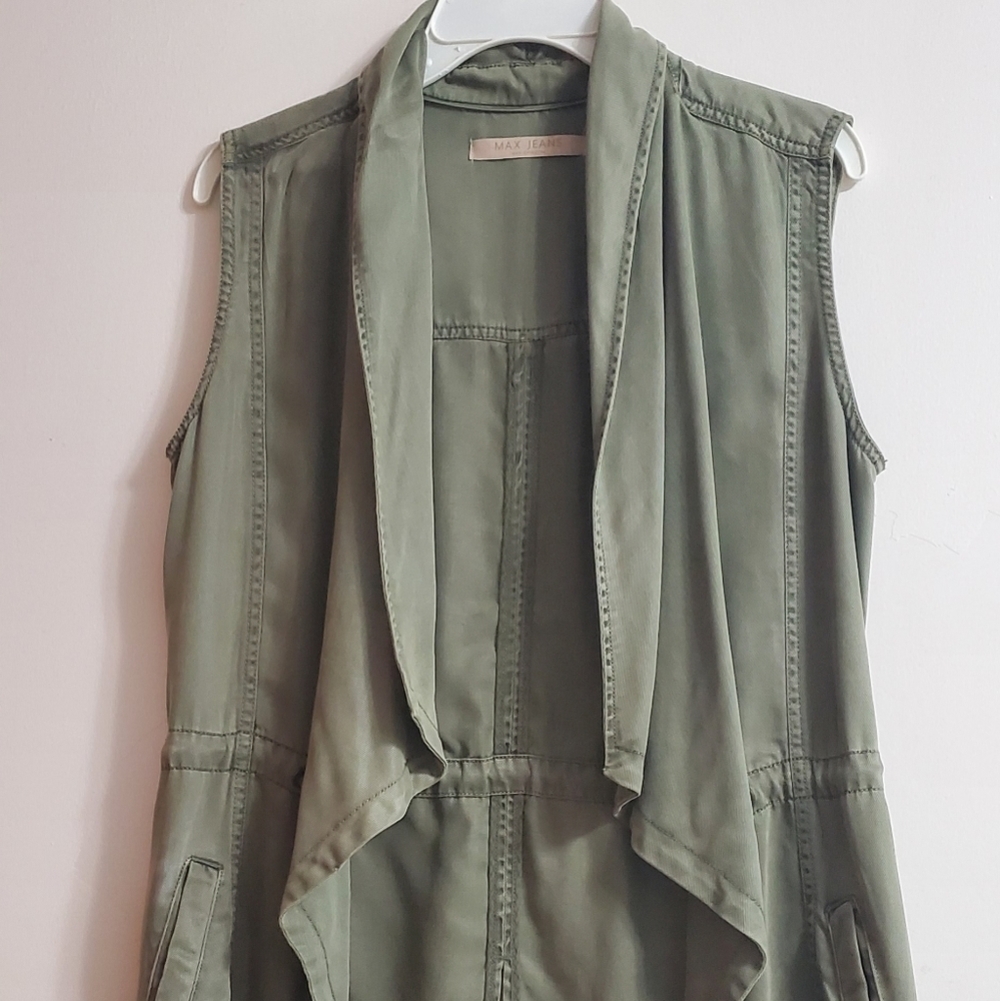 🦄  Max Jeans Drape Vest